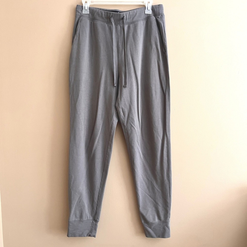 Daniel Hechter Paris Mens Grey Cotton Modal Blend Jogger Sweatpants Size Medium